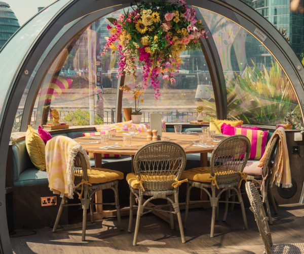 New Igloos & Terrace Bar at Coppa Club Tower Bridge, London