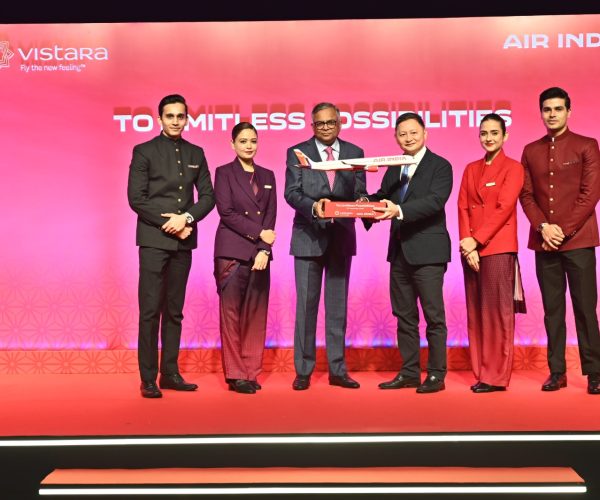 Tata Sons and Singapore Airlines celebrate partnership